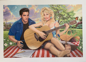 "I Will Always Love You" (Elvis Presley & Dolly Parton) - Print