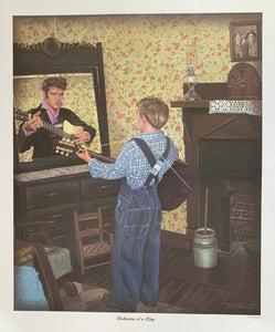 "Reflection of a King" (Elvis Presley) - Print