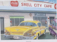 Load image into Gallery viewer, "Shell City Cafe" (In Portland TN) - Print
